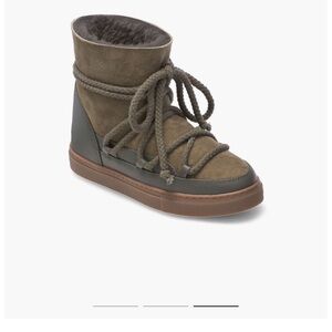 Inuikii Olive and Brown Winter Boots